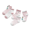 5Pairs/lot Children Socks Cotton Mesh Cute - EveryWares