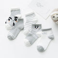 5Pairs/lot Children Socks Cotton Mesh Cute - EveryWares