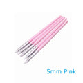 5Pcs Dental Resin Brush Pens Silicone Nails Art Brushes Dentistry Composite Cement Porcelain Teeth Tool Shaping Line DIY Drawing - EveryWares