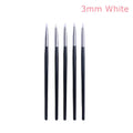 5Pcs Dental Resin Brush Pens Silicone Nails Art Brushes Dentistry Composite Cement Porcelain Teeth Tool Shaping Line DIY Drawing - EveryWares