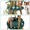 5Pcs Garden Plant Support Protection Trays Bamboo Cane Holder Balcony Plants Support Rack Connectors Garden Stake For Climbing - EveryWares