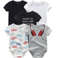 5Pcs High Quality Infant Jumpsuit Baby clothes Short sleeves - EveryWares