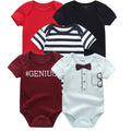 5Pcs High Quality Infant Jumpsuit Baby clothes Short sleeves - EveryWares