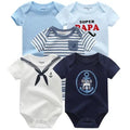 5Pcs High Quality Infant Jumpsuit Baby clothes Short sleeves - EveryWares