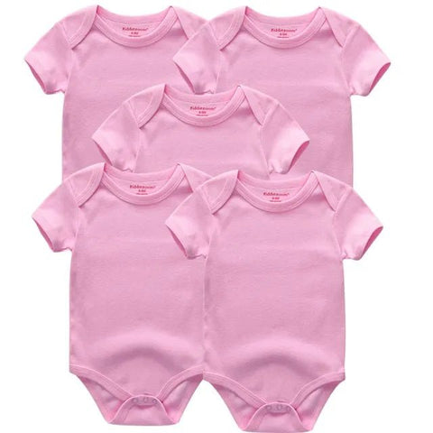 5Pcs High Quality Infant Jumpsuit Baby clothes Short sleeves - EveryWares