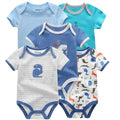 5Pcs High Quality Infant Jumpsuit Baby clothes Short sleeves - EveryWares