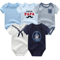 5Pcs High Quality Infant Jumpsuit Baby clothes Short sleeves - EveryWares