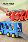 5pcs Kids Toy Construction Vehicles Transport Truck Carrier Toy Truck For Children - EveryWares