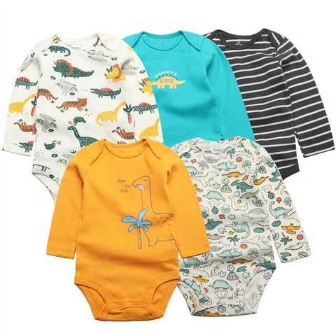 5Pcs/Lot Bodysuits High Quality Newborn Baby Clothes - EveryWares