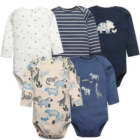 5Pcs/Lot Bodysuits High Quality Newborn Baby Clothes - EveryWares