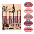 5Pcs/Set Waterproof Lipstick Sexy Vampire Lip Stick Matte Velvet Lipsticks Lips Makeup Cosmetics Labiales Matte - EveryWares