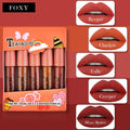 5Pcs/Set Waterproof Lipstick Sexy Vampire Lip Stick Matte Velvet Lipsticks Lips Makeup Cosmetics Labiales Matte - EveryWares