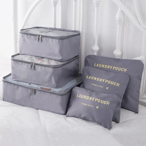 6 PCS Travel Storage Bag Set - EveryWares