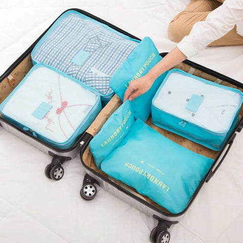 6 PCS Travel Storage Bag Set - EveryWares