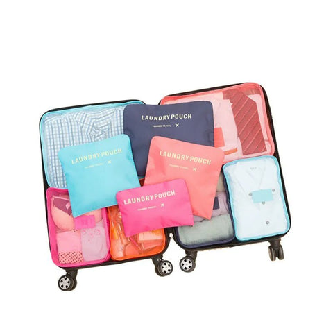 6 PCS Travel Storage Bag Set - EveryWares