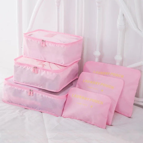 6 PCS Travel Storage Bag Set - EveryWares