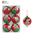 6Pcs/box 6cm Christmas Ball Ornaments Decorations - EveryWares