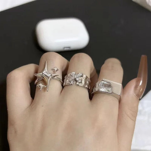 925 Sterling Silver Ring Adjustable Rings - EveryWares