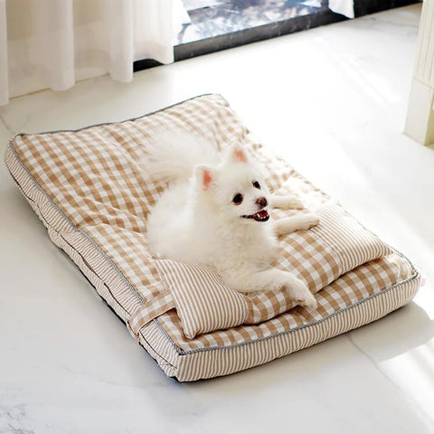 Pet Dog Bed Soft Lounger Pet Bed House for Dogs Cats Cozy Sleeping Sofa Warm Puppy