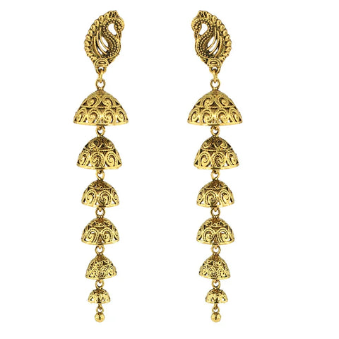 Boho Ethnic Drop Earrings for Women Antique Pendants Indian Afghan Tribal Earring Jewelry