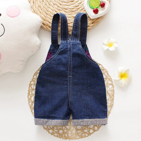 Niños Bebé Jumper Ropa Pantalones Pantalones cortos de mezclilla Jeans Monos Niño Monos infantiles Ropa Pantalones