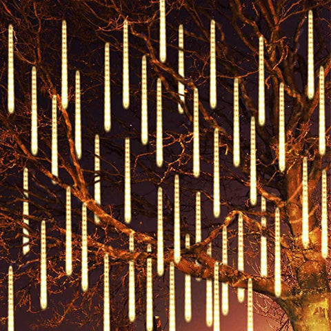 LED Meteor Rain Lights, Tree String Lights with 8 Tubes