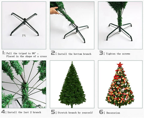 Christmas Tree Reusable Artificial PVC