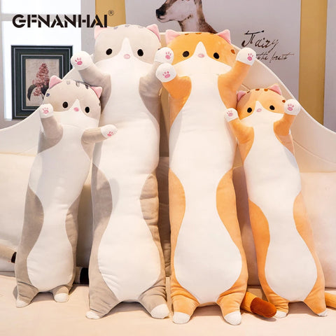 Soft Pillow for Sleeping Cushion Cartoon Stuffed Dolls Cats