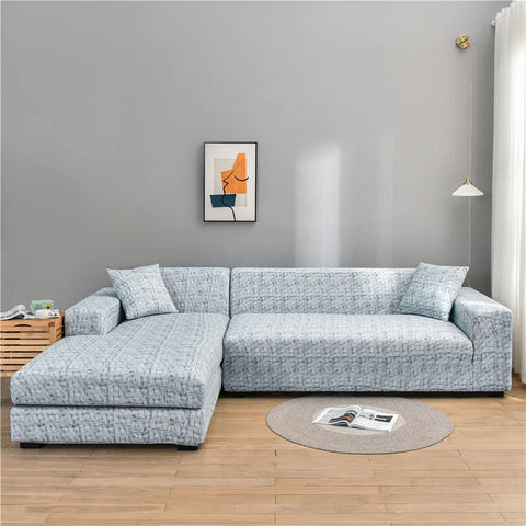 Elastic Slipcover Sofa Cover All-inclusive Slip-resistant Sectional Corner Couch