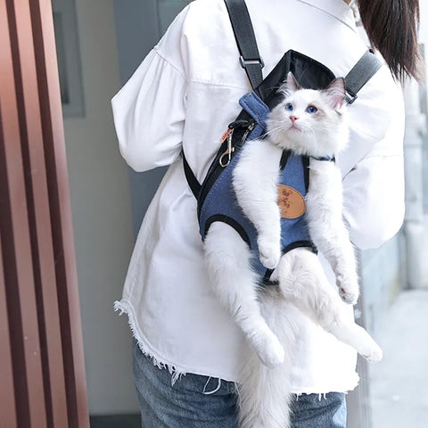 Transportadora para cães e gatos mochila malha produtos de viagem ao ar livre respirável alça de ombro sacos para cães pequenos gatos