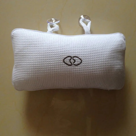 Travesseiro confortável para banheira com pescoço e costas antiderrapante para banheira de spa