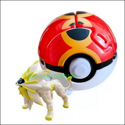 Pokémon Elf Ball Toy Figura de anime Pikachu Eevee para coleção