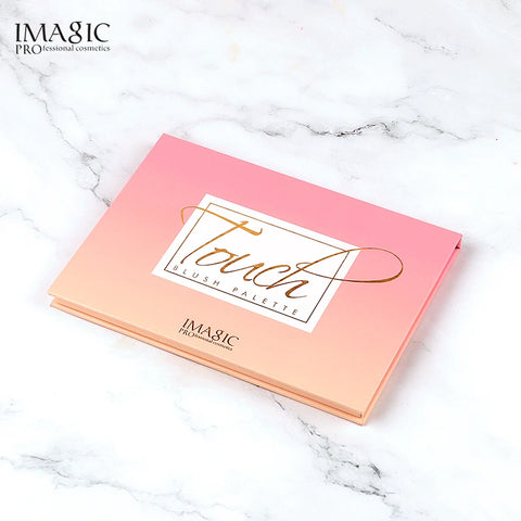 Blush Palette Makeup 6 Colors Professional Cheek Blush Pearl Orange Pigment High Quality Beauty Cosmetic Makeup Blushes