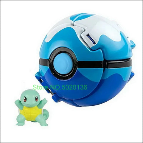 Pokémon Elf Ball Toy Figura de anime Pikachu Eevee para coleção