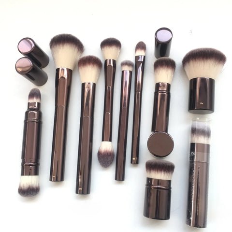 Makeup brushes Powder contour Blusher Make up brush metal handle Highlight Bronzer high end No box