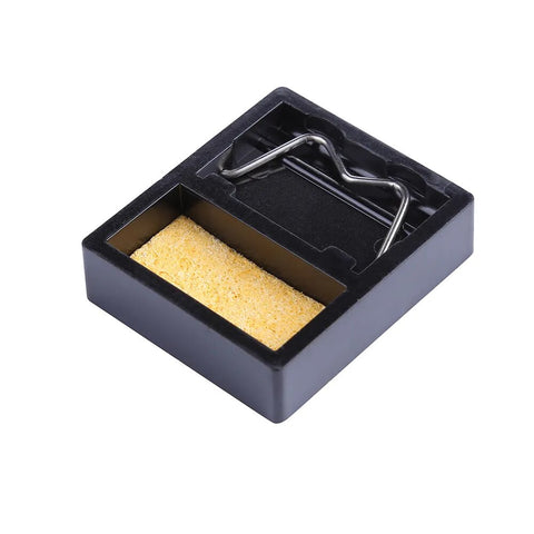 Mini Micarta Soldering Iron Stand Holder With Clean Sponge
