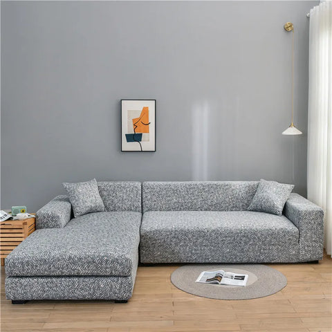 Elastic Slipcover Sofa Cover All-inclusive Slip-resistant Sectional Corner Couch