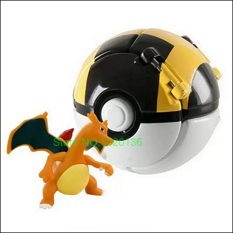 Pokémon Elf Ball Toy Figura de anime Pikachu Eevee para coleção