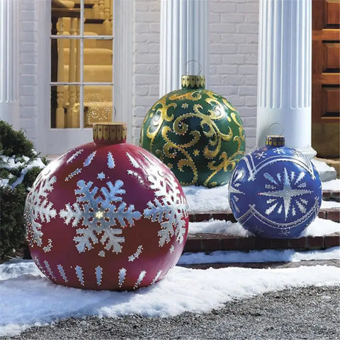 Christmas Inflatable Decorated Big Balls   Outdoor