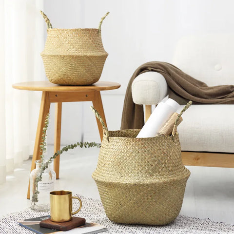 Wicker Storage Basket