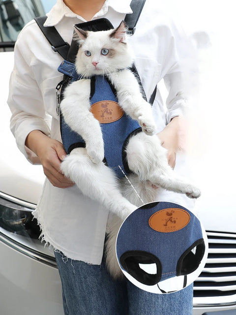 Transportadora para cães e gatos mochila malha produtos de viagem ao ar livre respirável alça de ombro sacos para cães pequenos gatos