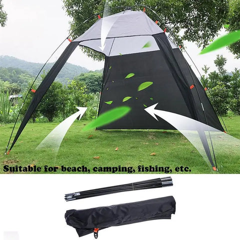 Tenda leve anti-UV à prova d'água, sombra solar para pesca, acampamento, piquenique, viagem