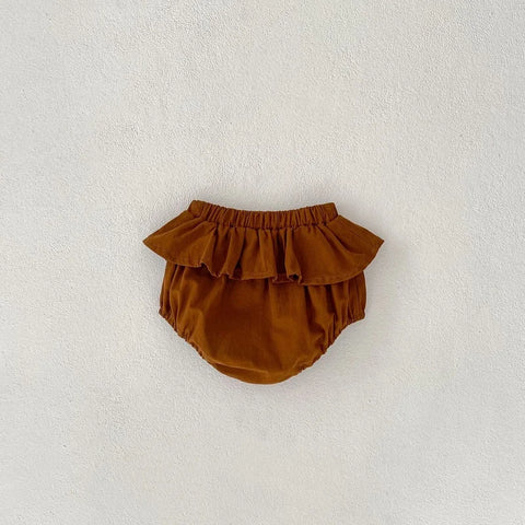 Roupas de verão para bebês meninas, lindos recém-nascidos, crianças, sem mangas, estampa de urso, tops, bloomers, shorts, 2 peças, conjunto de roupas