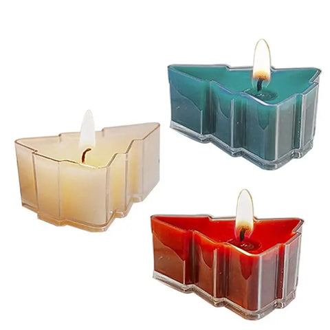 Creative Christmas Tree Fragrant Candles Small Scented Candles Christmas Ornaments