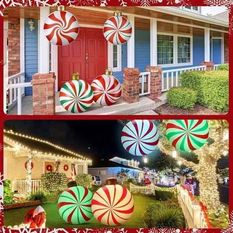 Christmas Inflatable Decorated Balls Christmas Outdoor PVC