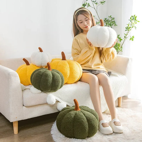 Pillow Cute and Creative Pumpkin Plush for Decoration