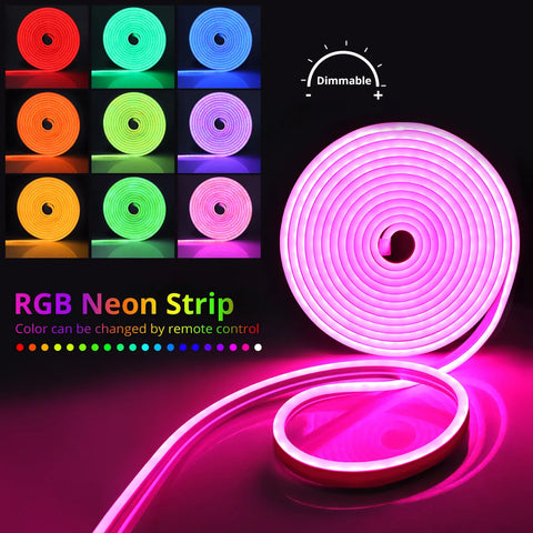 Faixa LED de néon com aplicativo Smart Life
