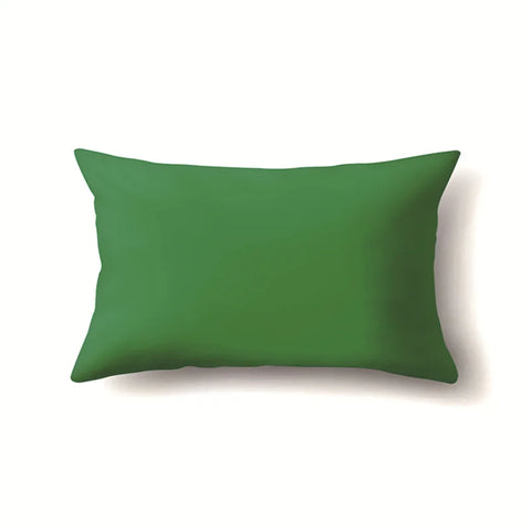 30x50cm simples cor sólida fronha de poliéster capa de almofada sofá cadeira fronhas decoração geométrica para casa