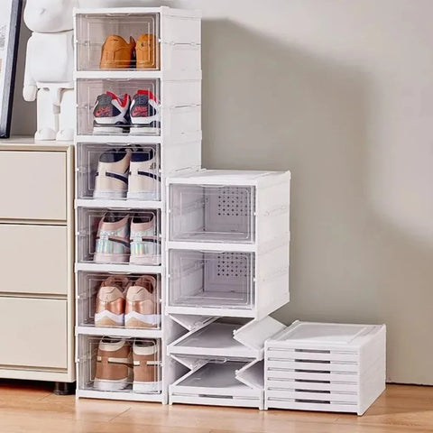 Foldable Shoe Organizer Box