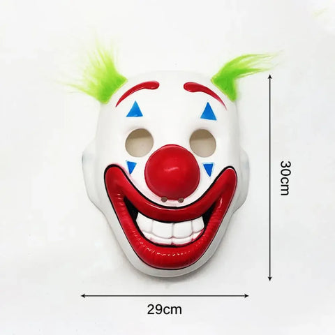 Máscara de payaso Joker Arthur Fleck Joaquin Phoenix Máscara de película Joker para Halloween Accesorios para disfraces de Navidad